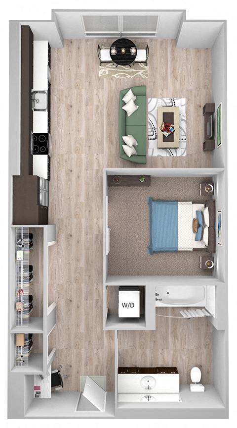 A01D floor plan